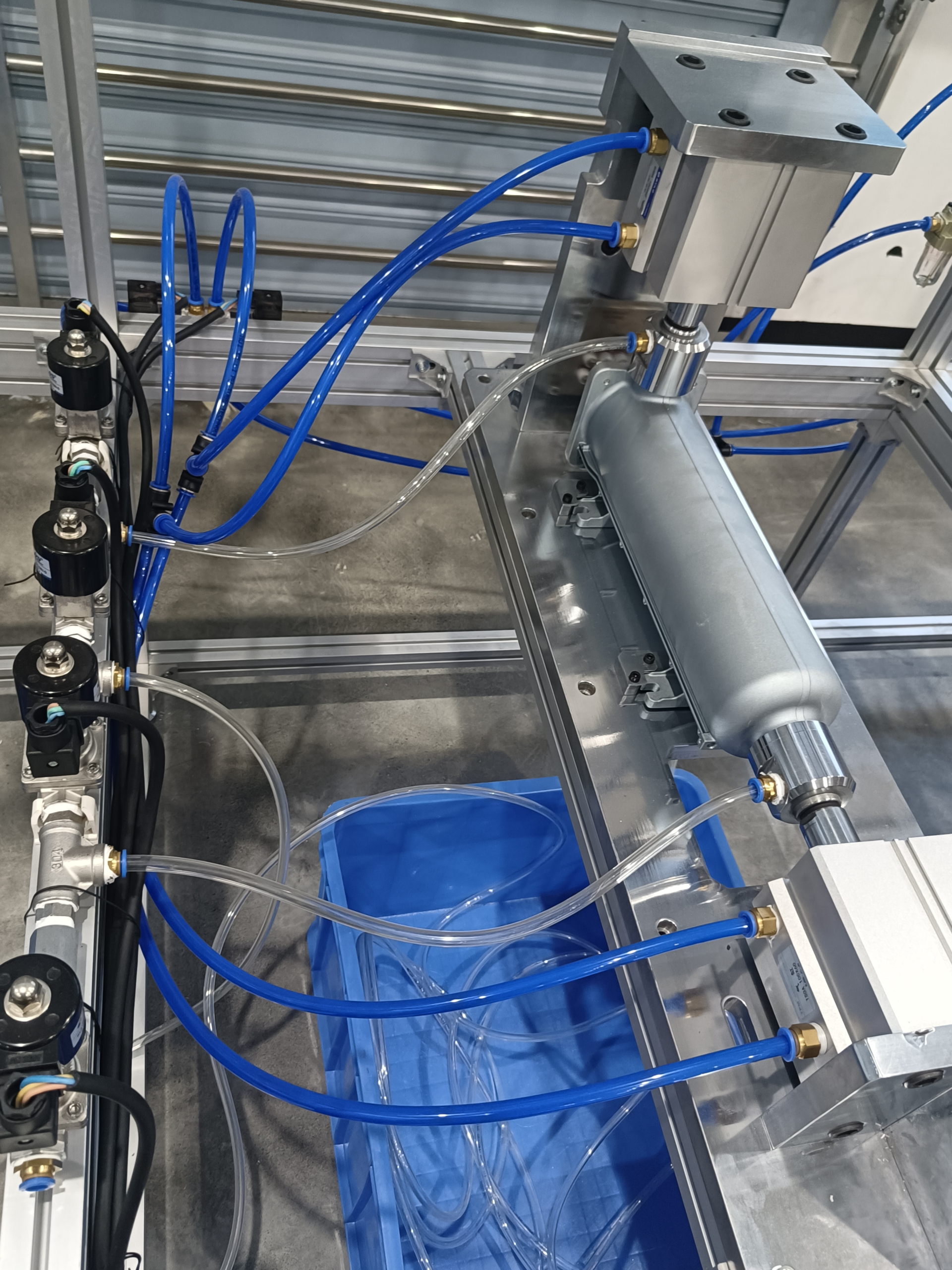 Product component test area