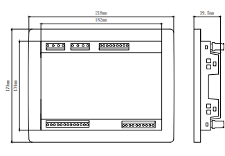 GM82 and GM83 Series outline drawing